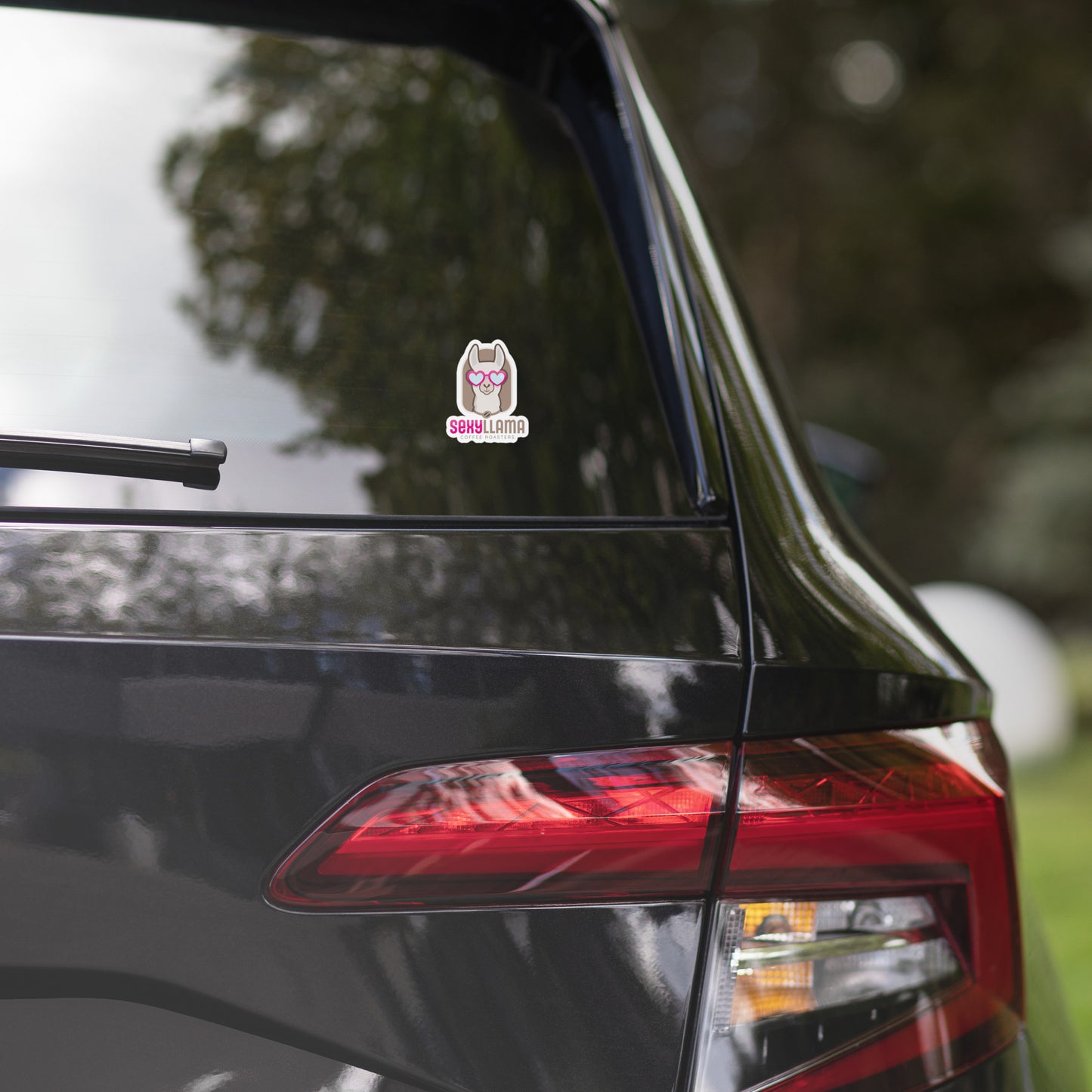 Sexy Llama Logo Stickers